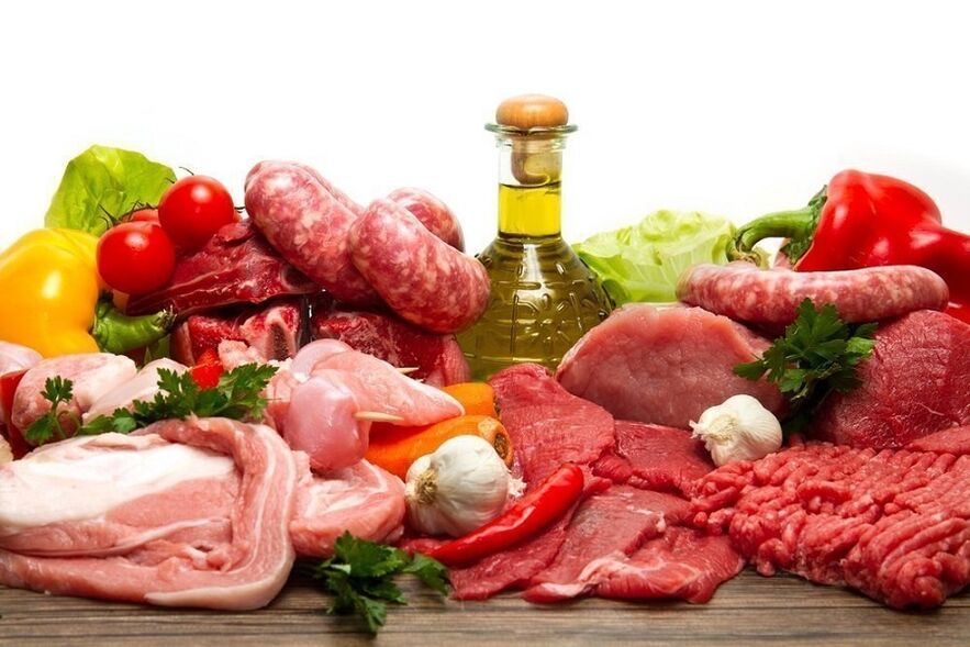 Fleisch und Gemüse zum Abnehmen nach Blutgruppe