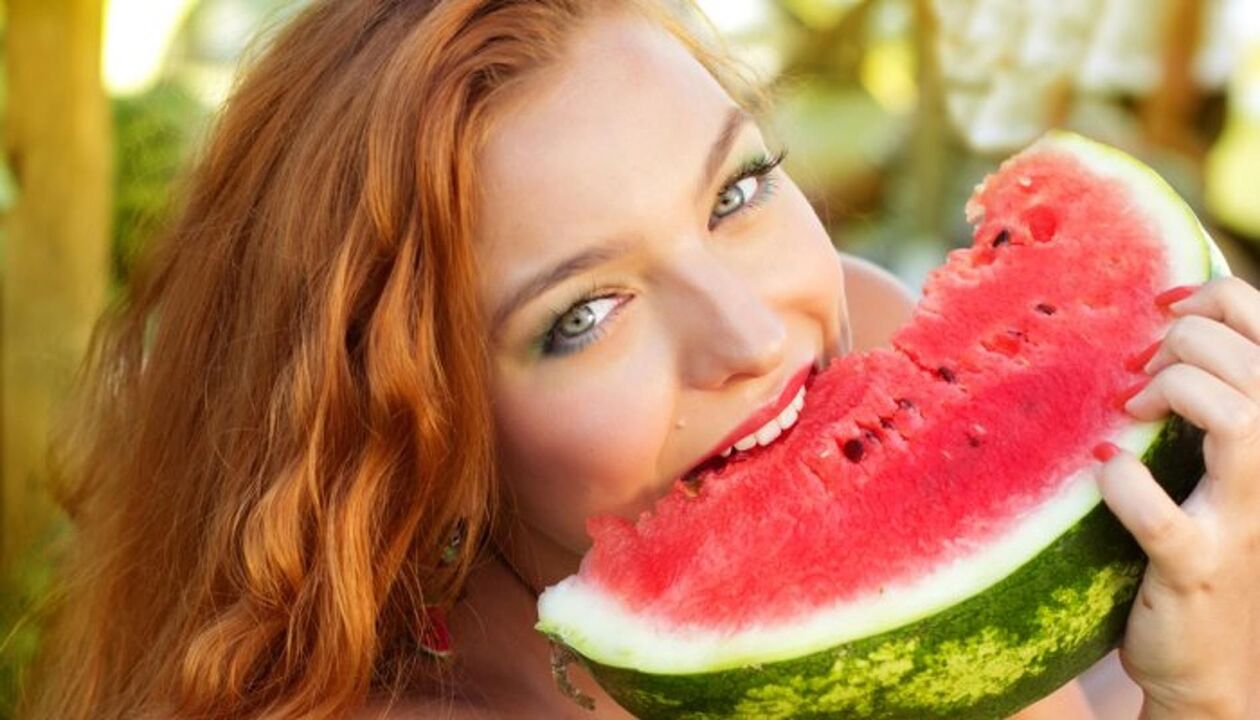 Wassermelonen-Diät-Optionen